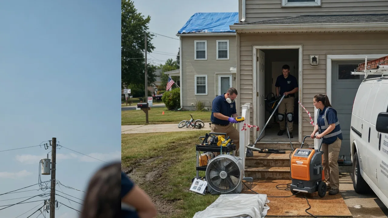 Water Damage Repair in Wingate, TX near me